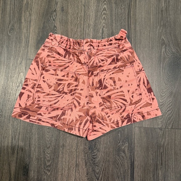 Free People Tropical Print Utility Shorts - Picture 3 of 6